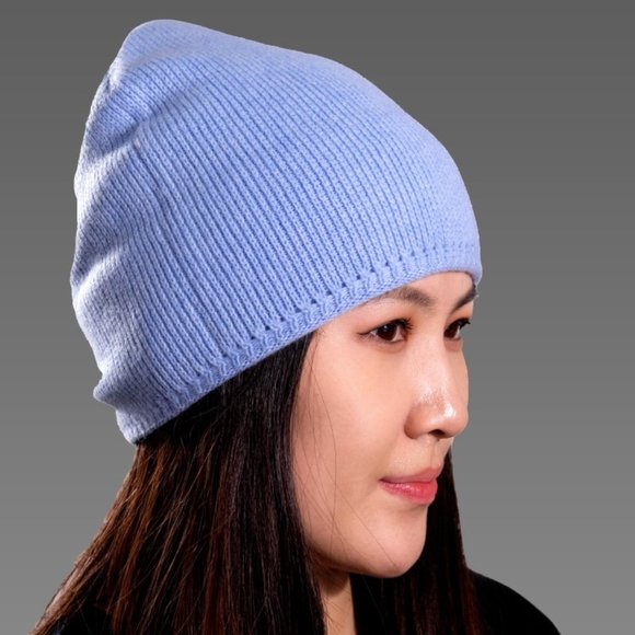 Cashmere beanie | best beanie for warmth, winter hat, soft wool beanie, cozy hat - Picture 4 of 9